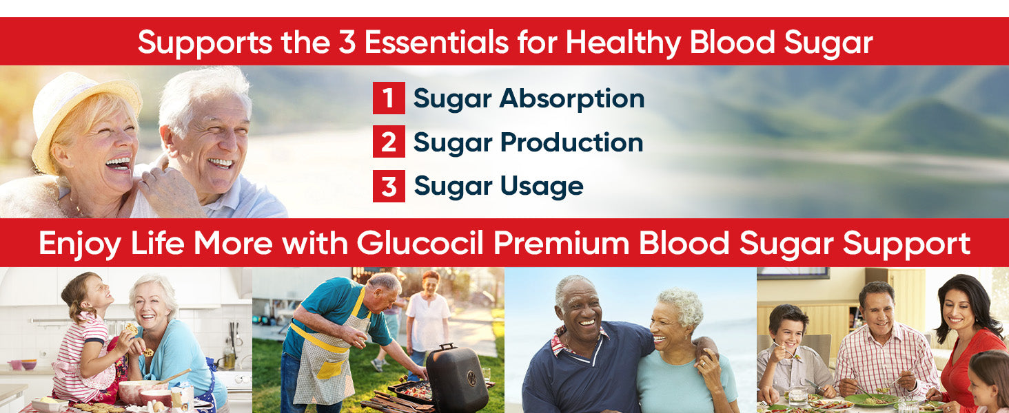 Supports the 3 Essentials for Healthy Blood Sugar