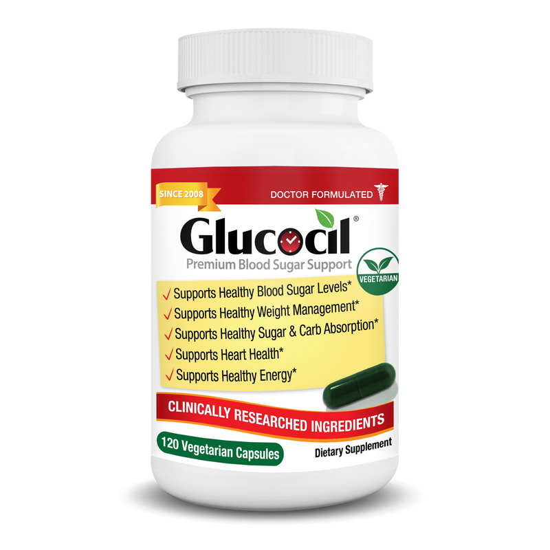 Glucocil – Vegetarian Capsules (1-Month Supply)