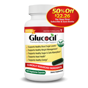 Glucocil – Vegetarian Capsules (1-Month Supply)