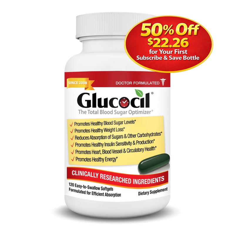 Glucocil – Softgels (1-Month Supply)
